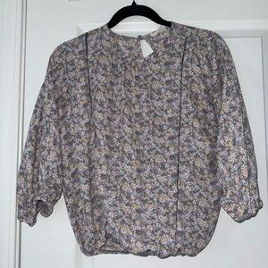 Floral Print Women's Top